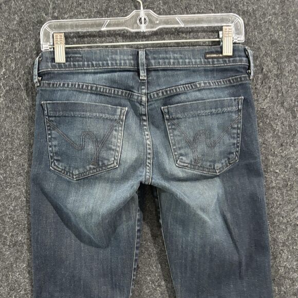 Citizens of Humanity Jeans Women's 26 Blue Dita Petite Bootcut Stretch Denim USA - Picture 5 of 14